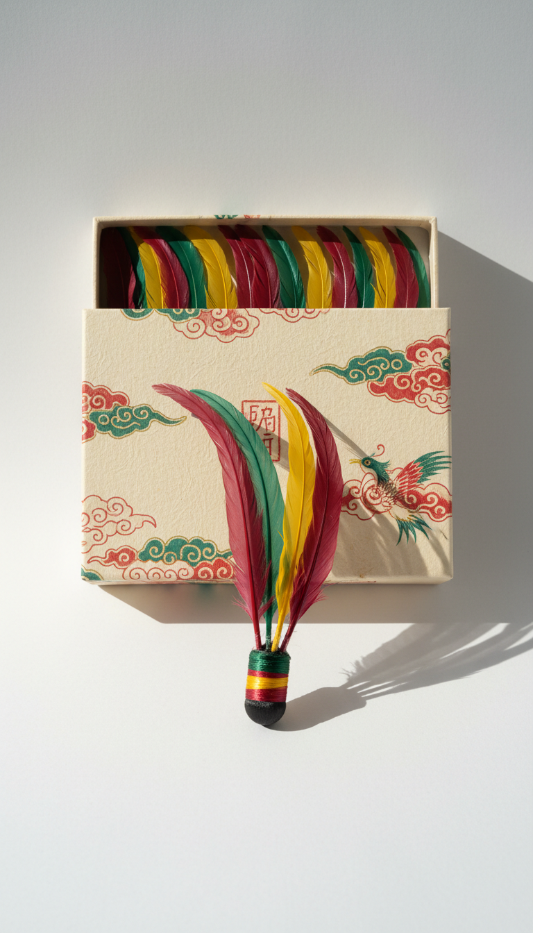 Decorative Boxed Jianzi Gift Set